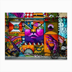 Graffiti Art Canvas Print