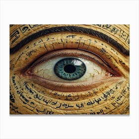 Eye Of The Gods 1 Canvas Print