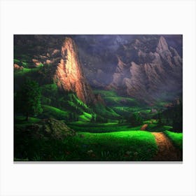 Nature landscape Canvas Print