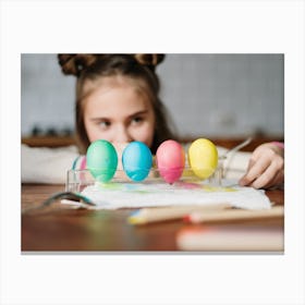 Easter Eggs 118 Canvas Print