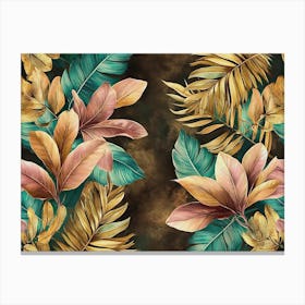 Tropical Leaves 13 Canvas Print