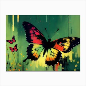 Butterfly Painting 209 Canvas Print