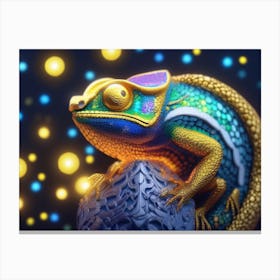 CyberPunk Karma Chameleon 1 Canvas Print