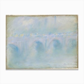 Waterloo Bridge (1901), Claude Monet Canvas Print