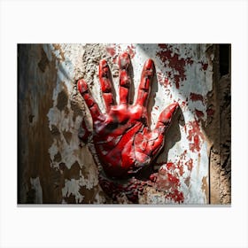 Hand Of The Dead Canvas Print