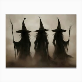 Witches 2 Canvas Print