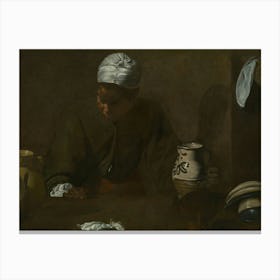 Diego Velázquez Kitchen Scene Canvas Print