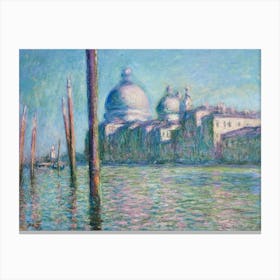 Le Grand Canal, Claude Monet Canvas Print
