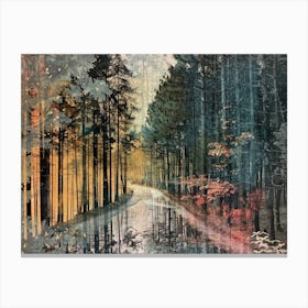 Forest Collage 2 Canvas Print