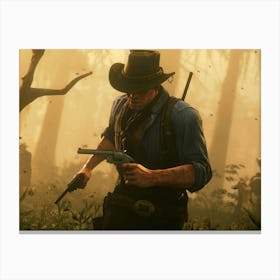 Red Dead Redemption 12 1 Canvas Print