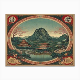 Chinese Landscape 3 Canvas Print