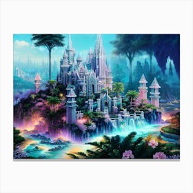 Disney Castle 5 Canvas Print
