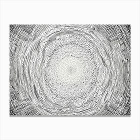 Circle Of Dots 1 Canvas Print