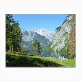 Alpine summertime Canvas Print