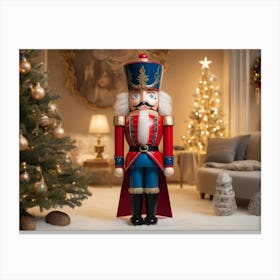 Christmas Nutcracker Canvas Print