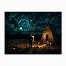 Tepee Canvas Print