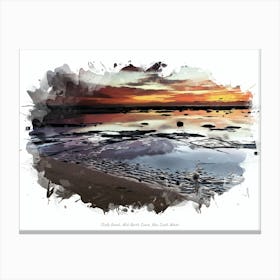 Shelly Beach, Mid North Coast, New South Wales Canvas Print