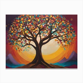 Tree Of Life 17 Canvas Print