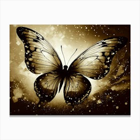 Butterfly In The Sky 3 Canvas Print