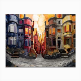 Cityscape 5 Canvas Print