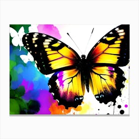 Butterfly Painting 6 Canvas Print