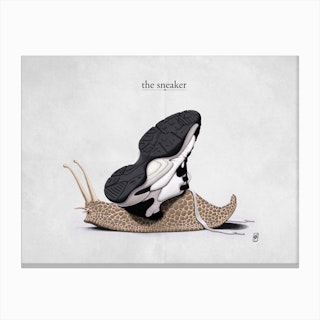 The Sneaker Canvas Print