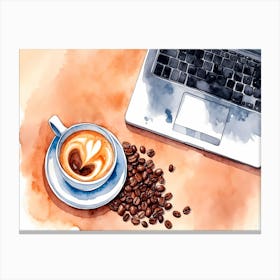 Coffee Beans Canvas Print