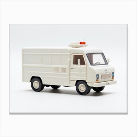 Toy Car Mail Truck Canvas Print
