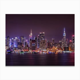 New York City Manhattan Panorama Canvas Print