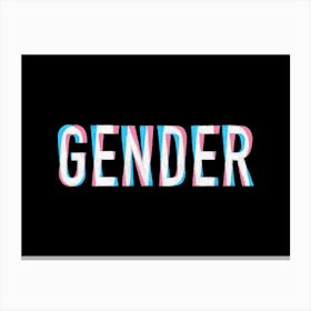 Gender Bender Canvas Print