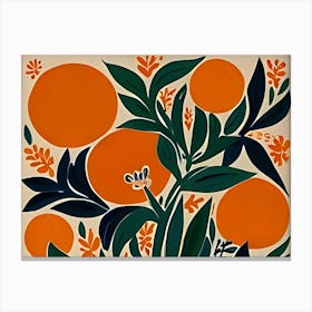 Oranges Canvas Print