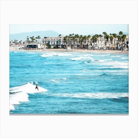 Miles Of Surf Canvas Print