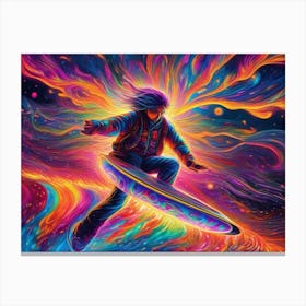 Surfer Canvas Print