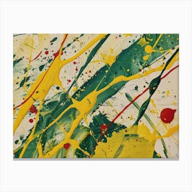 Splatter Painting 10 Canvas Print