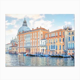 Grand Canal Architecture Canvas Print