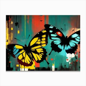 Butterfly Painting 208 Canvas Print