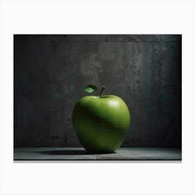 Green Apple 1 Canvas Print