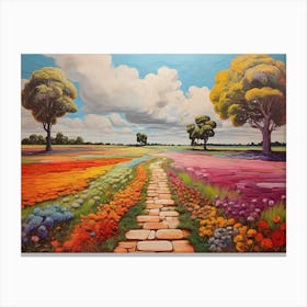 Colorful Road Canvas Print