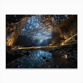 Cave Of Stars Paintings Art Print Canvas Print