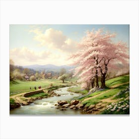 Cherry Blossoms 3 Canvas Print