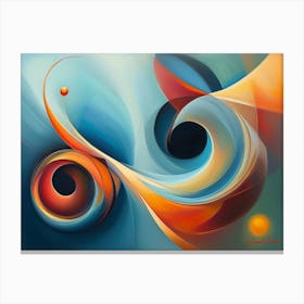 Black Hole Insomnia Canvas Print