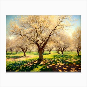 Blossoming Orchard 1 Canvas Print