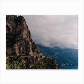 Amalfi Coast Drive Iv Canvas Print