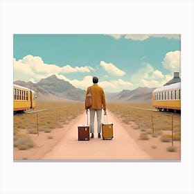 A Thousand Mile Journey Begins With The First Step Canvas Print