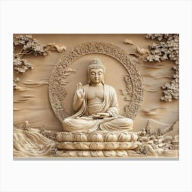 Buddha 18 Canvas Print