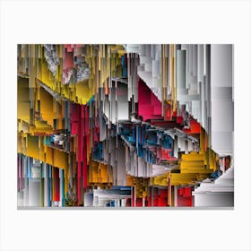 1000000144 Glitch2 Canvas Print