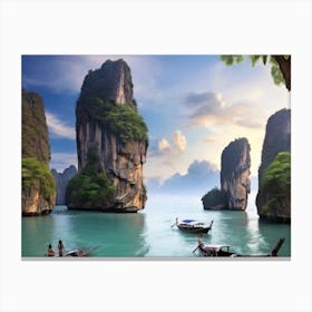 Thailand landscape 2 Canvas Print
