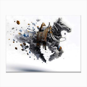 Creative Horse Beauty Illustration Nr 120 Canvas Print