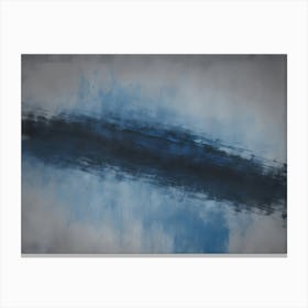 Blue Grunge Texture 3 Canvas Print