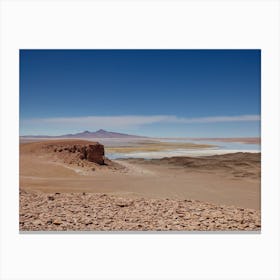 Colourful desert Landscape Canvas Print